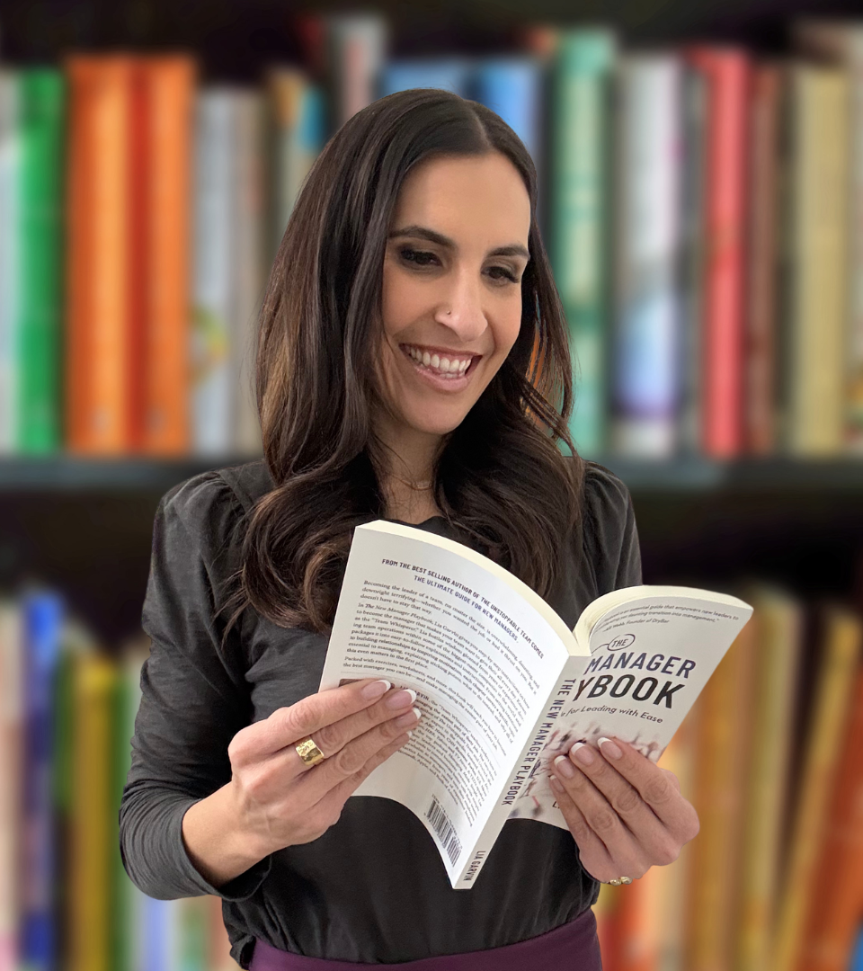 The New Manager Playbook | Leadership Book by Lia Garvin